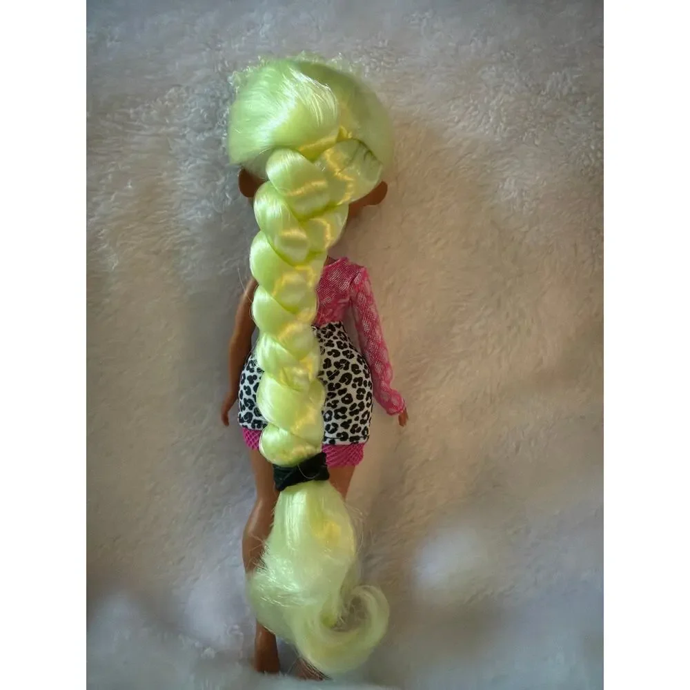 LOL Surprise OMG Lady Diva Fashion Doll MGA 2019 Leopard Outfit Nude Feet